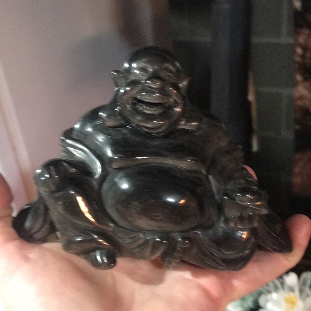 Buddha Silver obsidian - Picture 5 of 9